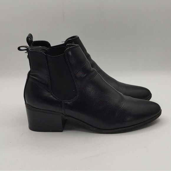 A New Day Black Chelsea Ankle Boots 8 Women's - Picture 2 of 9
